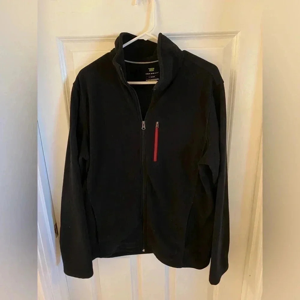 Tech Gear Men’s Size Large Fleece Zip Up